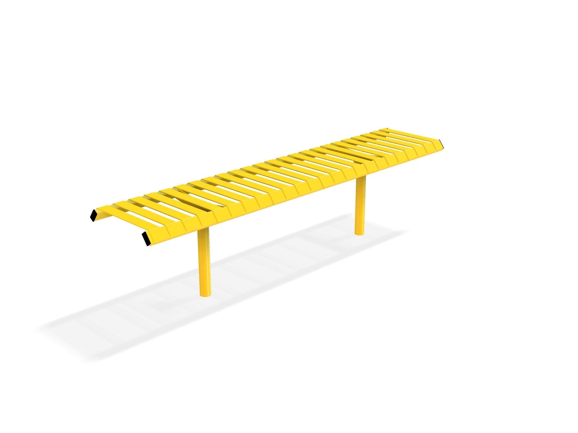 Rockingham Outdoor Steel Bench | Street Furniture