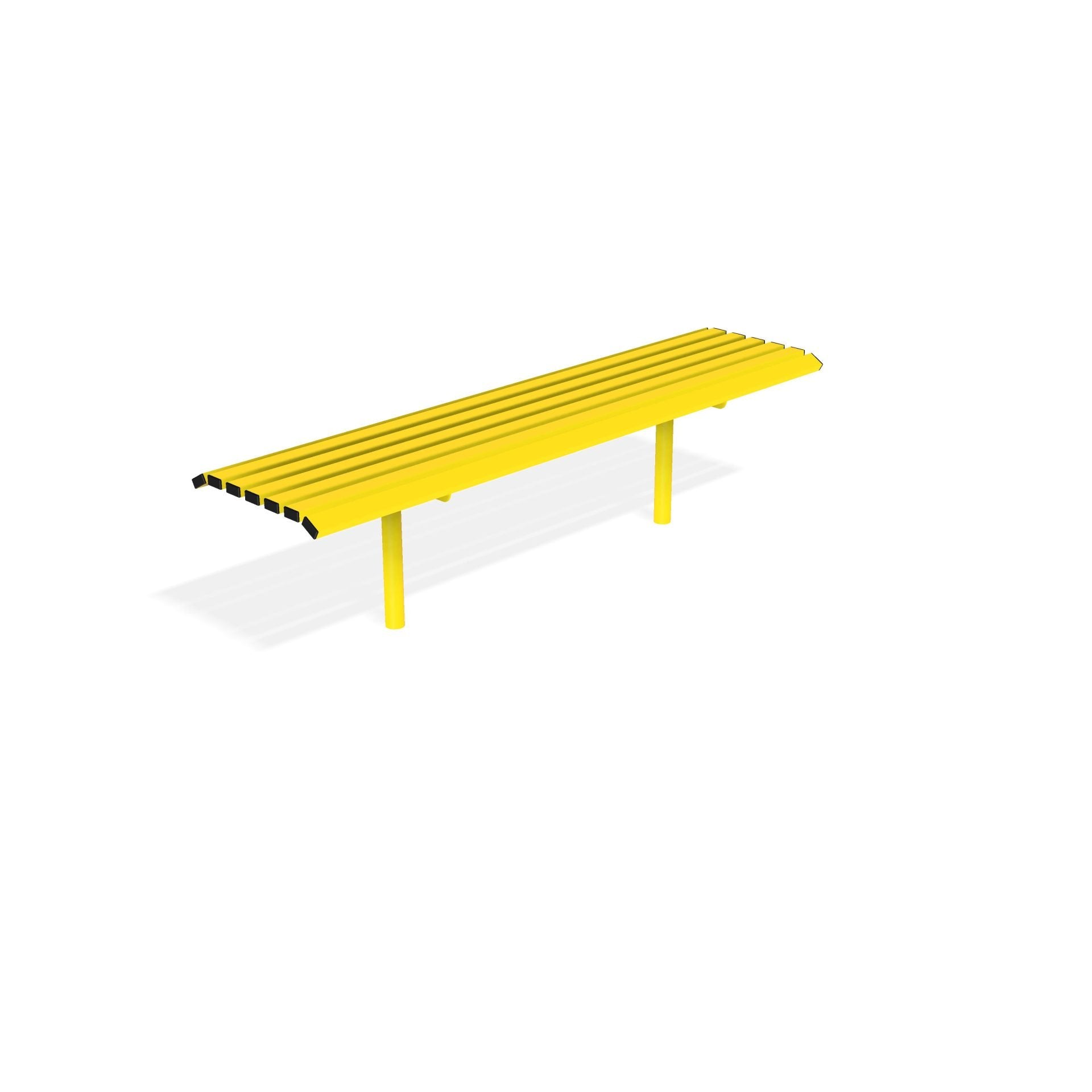 Drayton Outdoor Steel Bench | Street Furniture