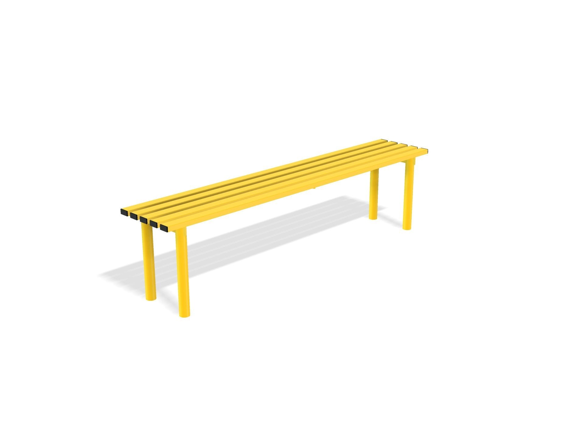 Outdoor Mild Steel Bench | Haddon Street Furniture
