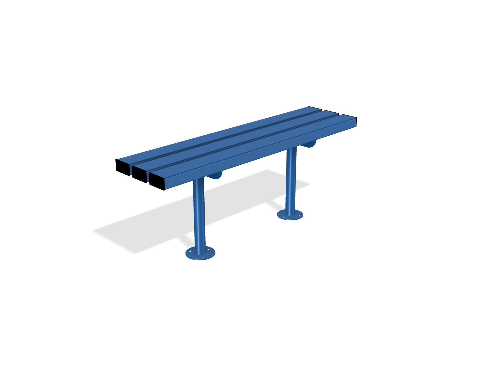 Outdoor Mild Steel Bench 300 | Gretton Street Furniture