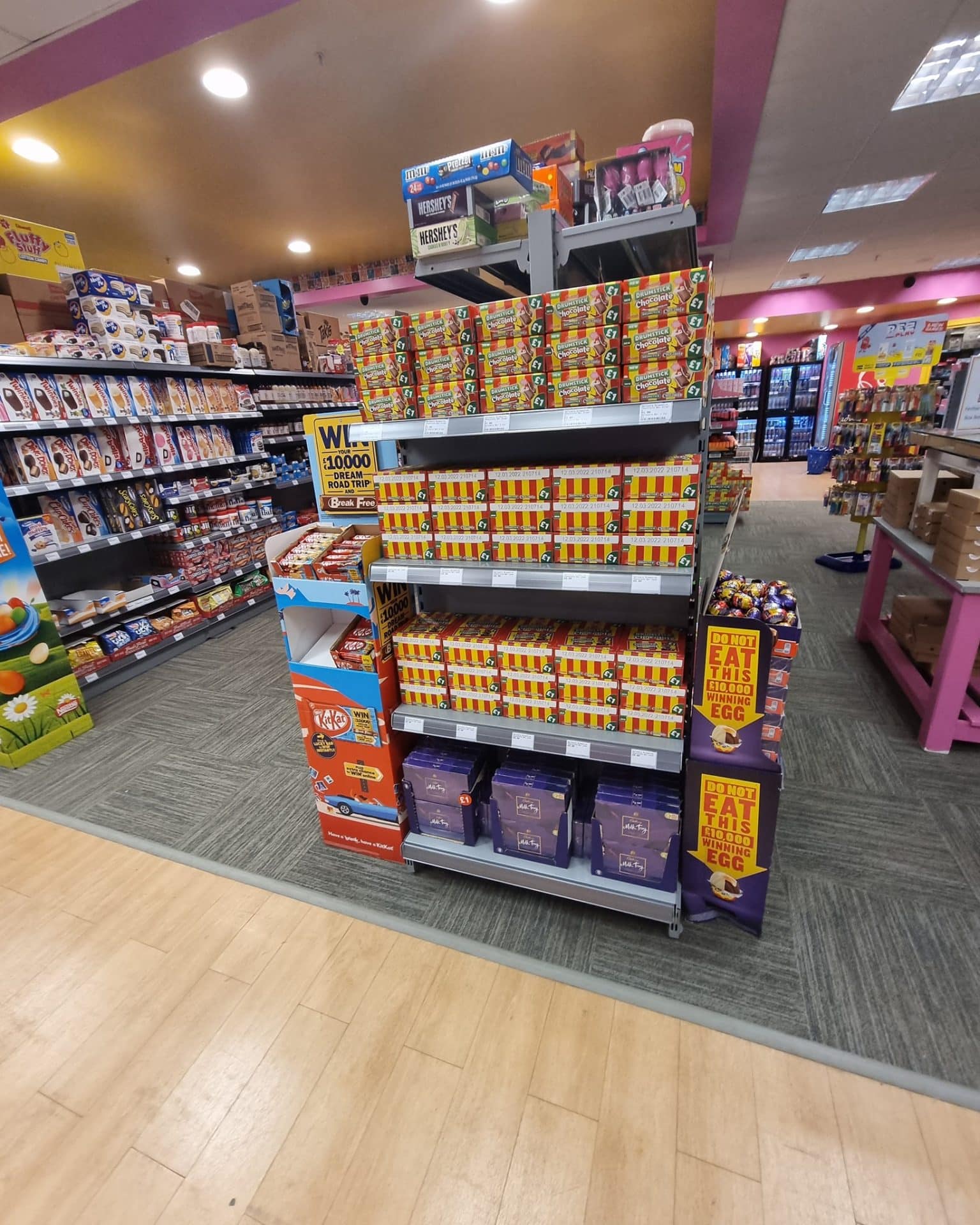 Retail Shop Shelving Promotional