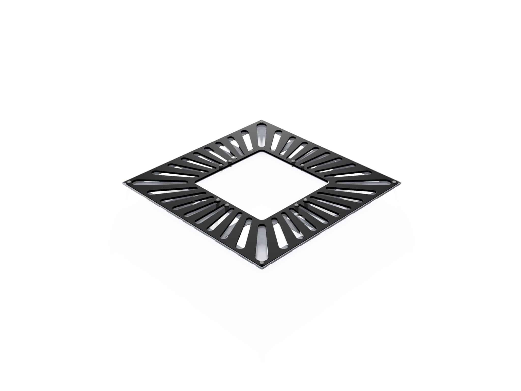 Tree Grille Steel | Rose Design