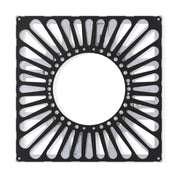 Tree Grille Steel | Sunburst Design