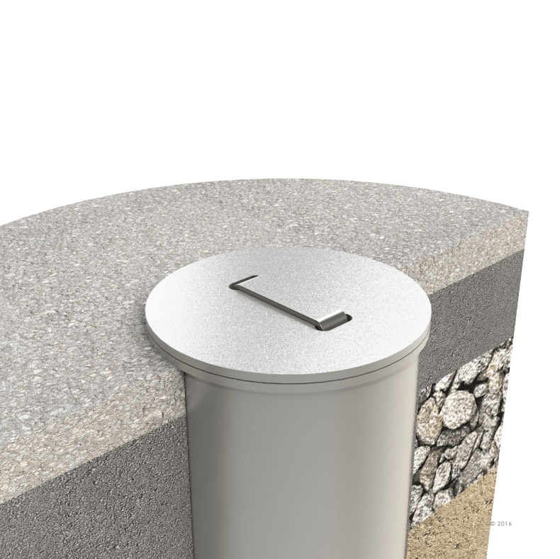 Autolok Telescopic Anti Ram Raid Post