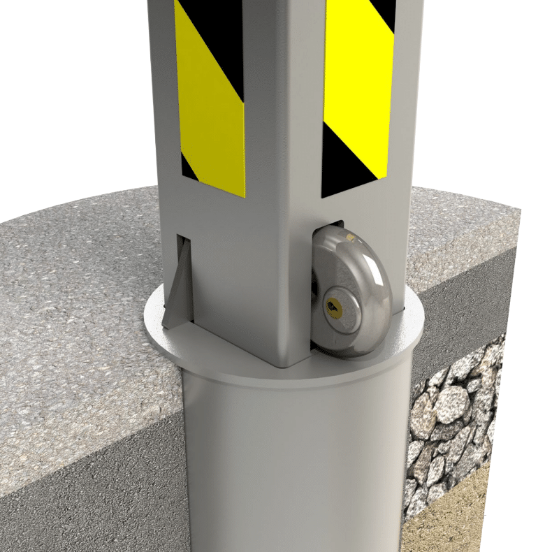 Autolok Telescopic Anti Ram Raid Post