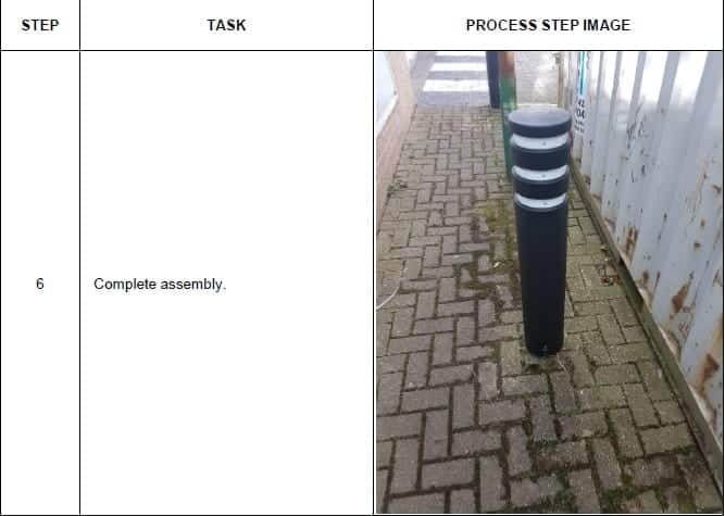 Large Plastic Bollard Sleeve Cover