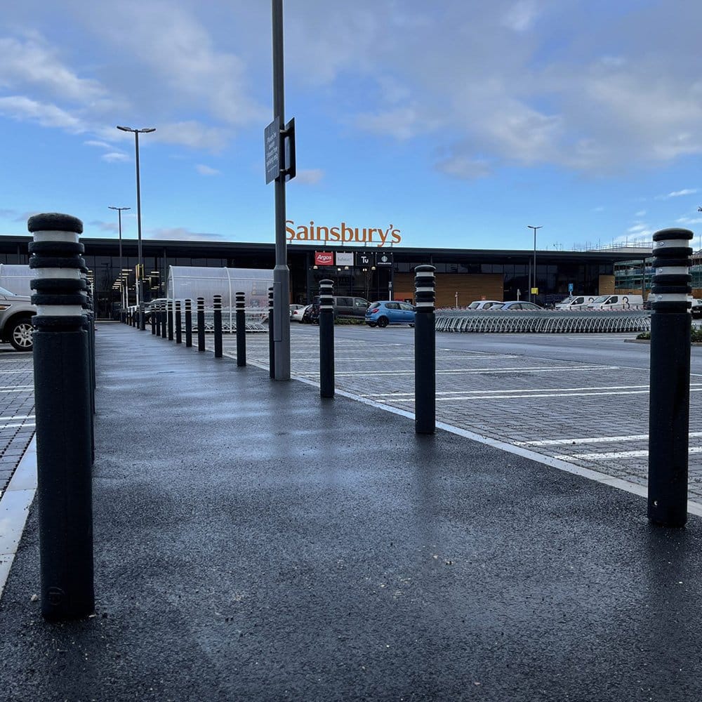 Supermarket bollards