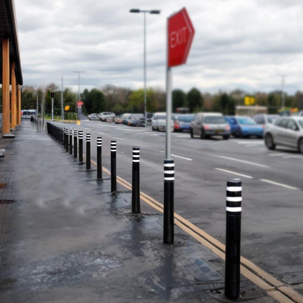 Supermarket bollards