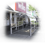 Broughton Shopping Trolley Shelter