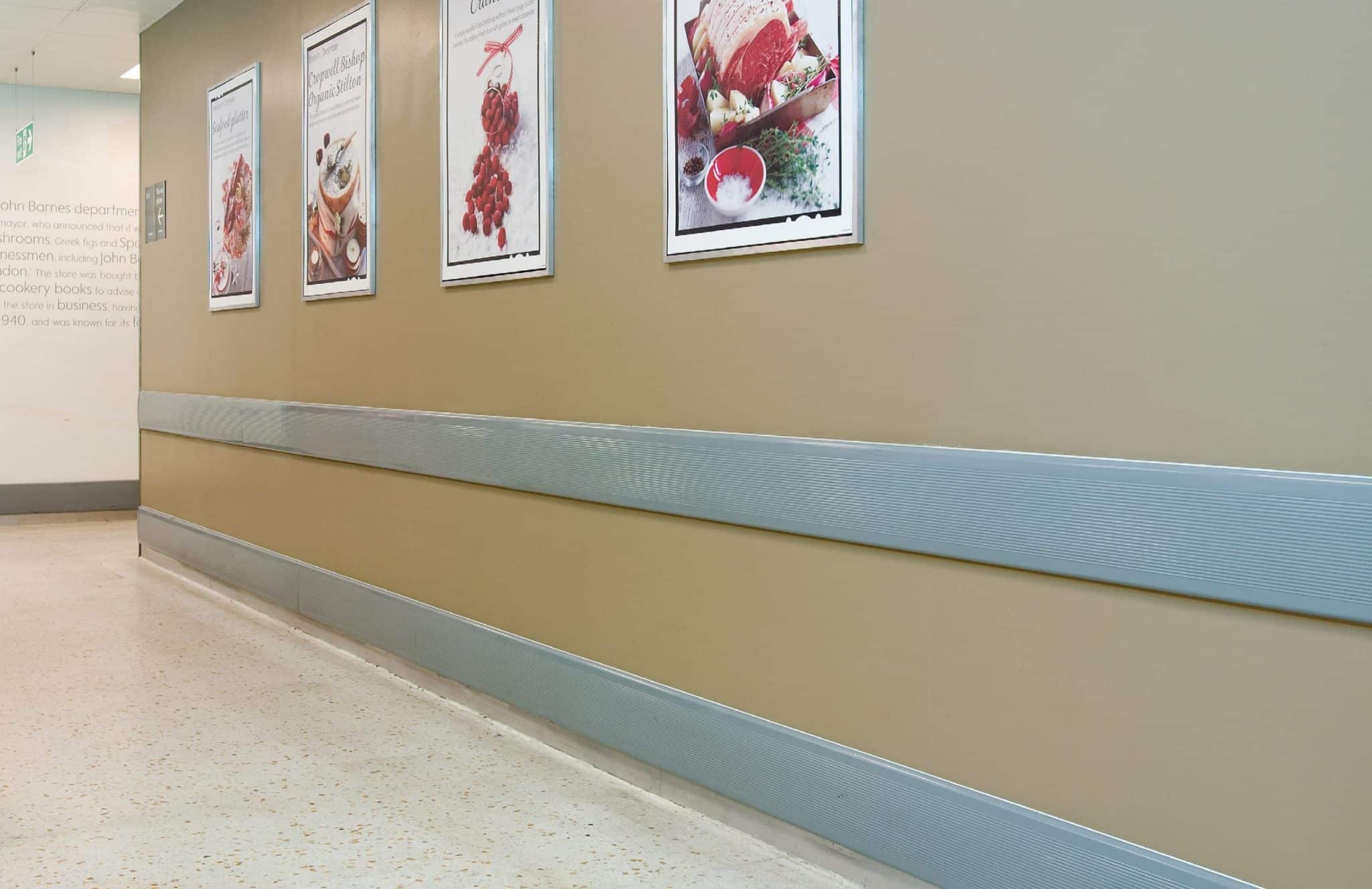 High Impact Cart Stop 8" Top Strip