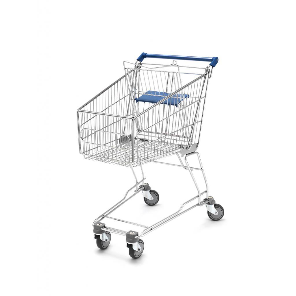 Shopping trolley child seat blue