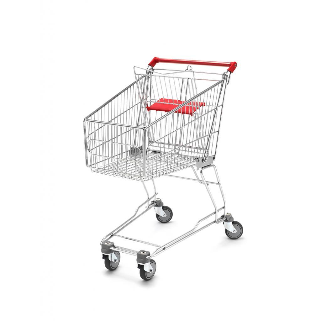 Shopping trolley child seat red