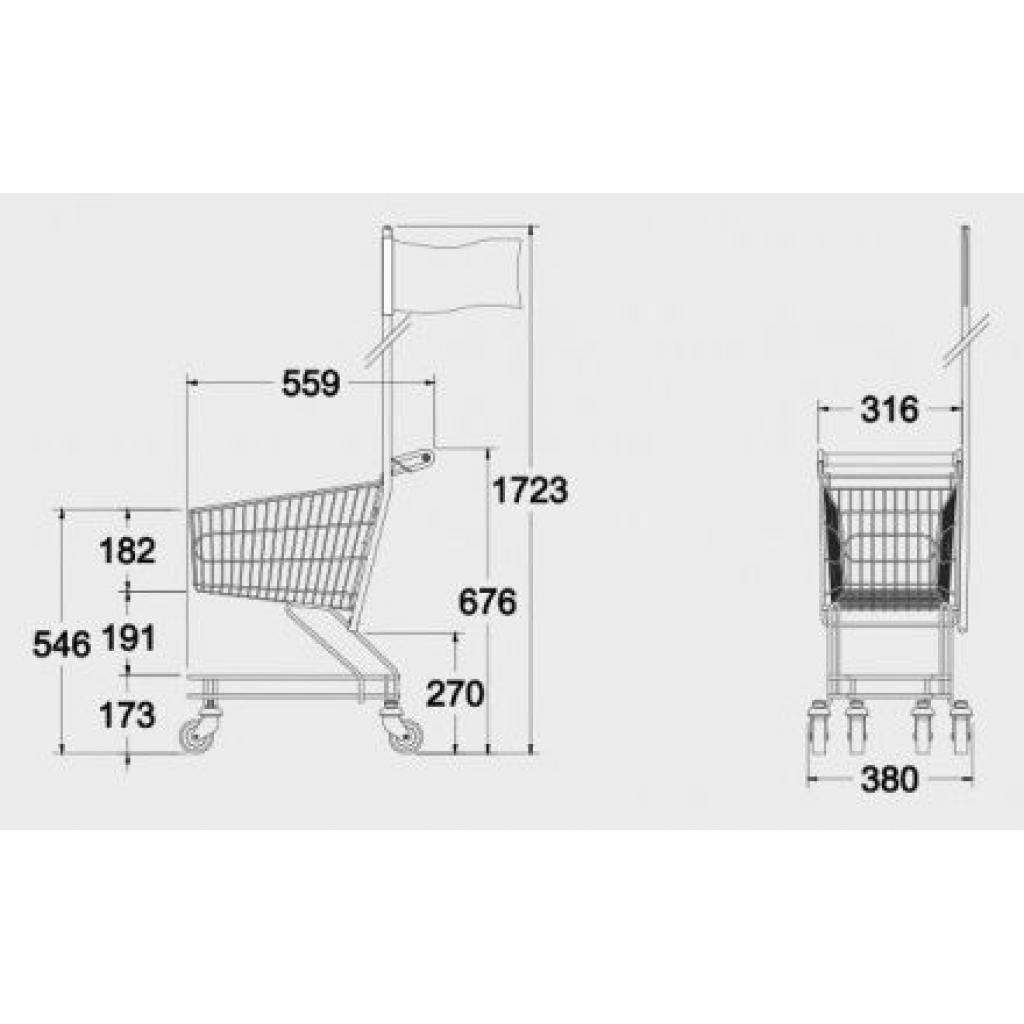 Children shopping trolley