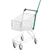 Children shopping trolley green