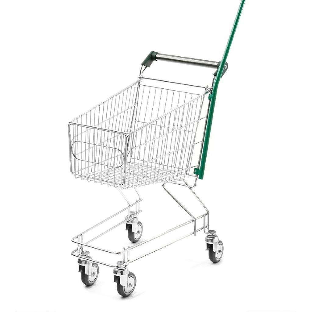 Children shopping trolley green