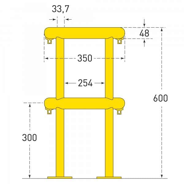Column Protector Lamp Post Protector