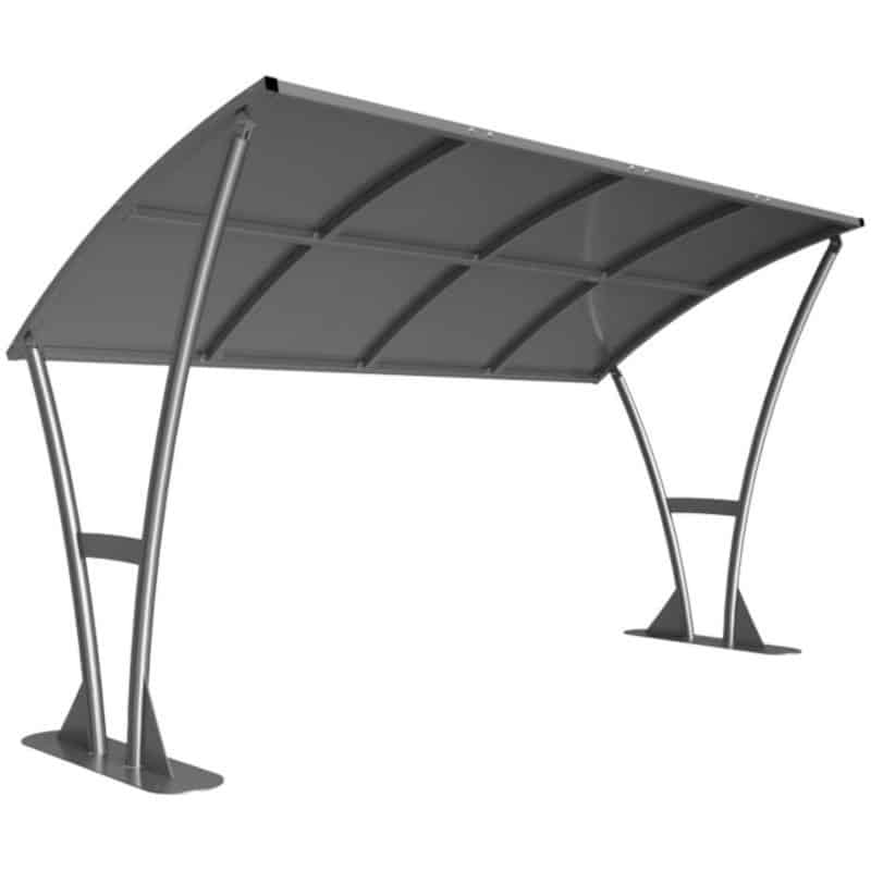 Cycle Shelter Harby Highline with Steel Roof