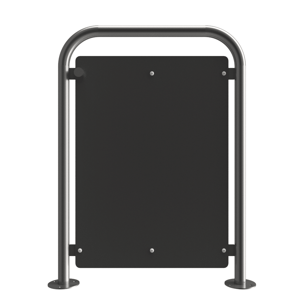 Door Guard Safety Barrier With Infill