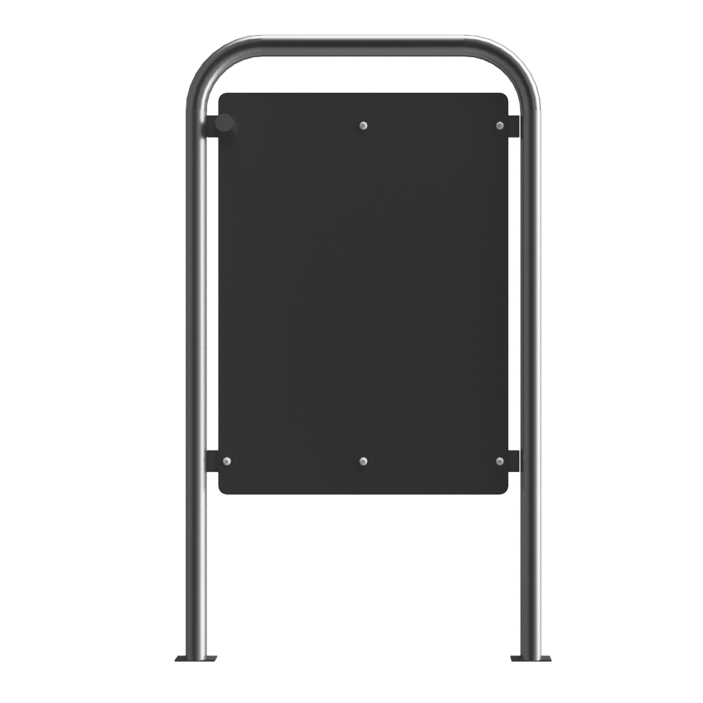 Door Guard Safety Barrier With Infill