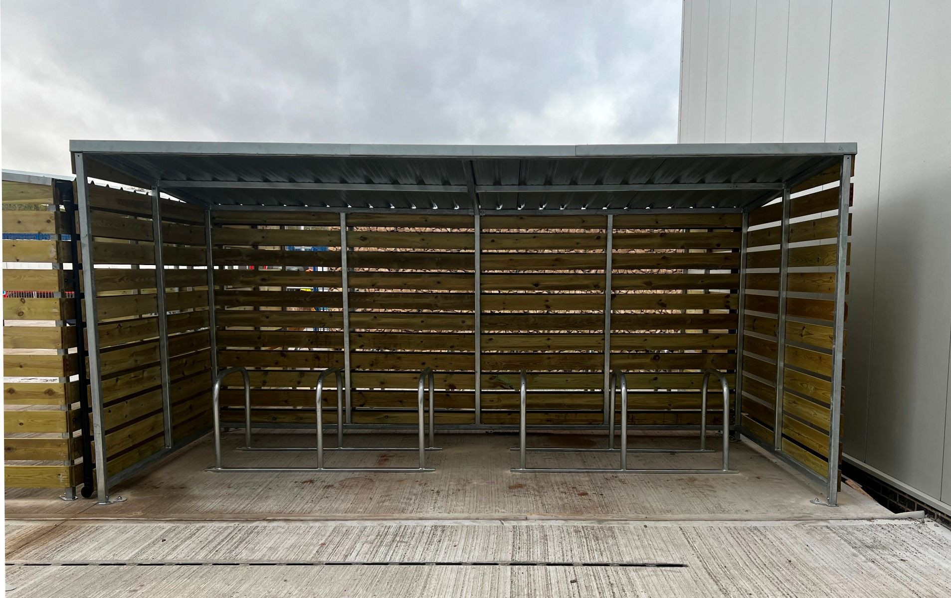 Eco Timber Cycle Shelter | Bike Store