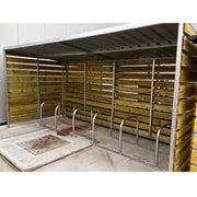 Eco Timber Cycle Shelter Bike Store 8
