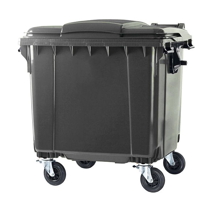 Flat Top Wheelie Bin 1100L