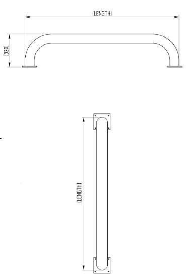 Yellow HGV Wheel Guides
