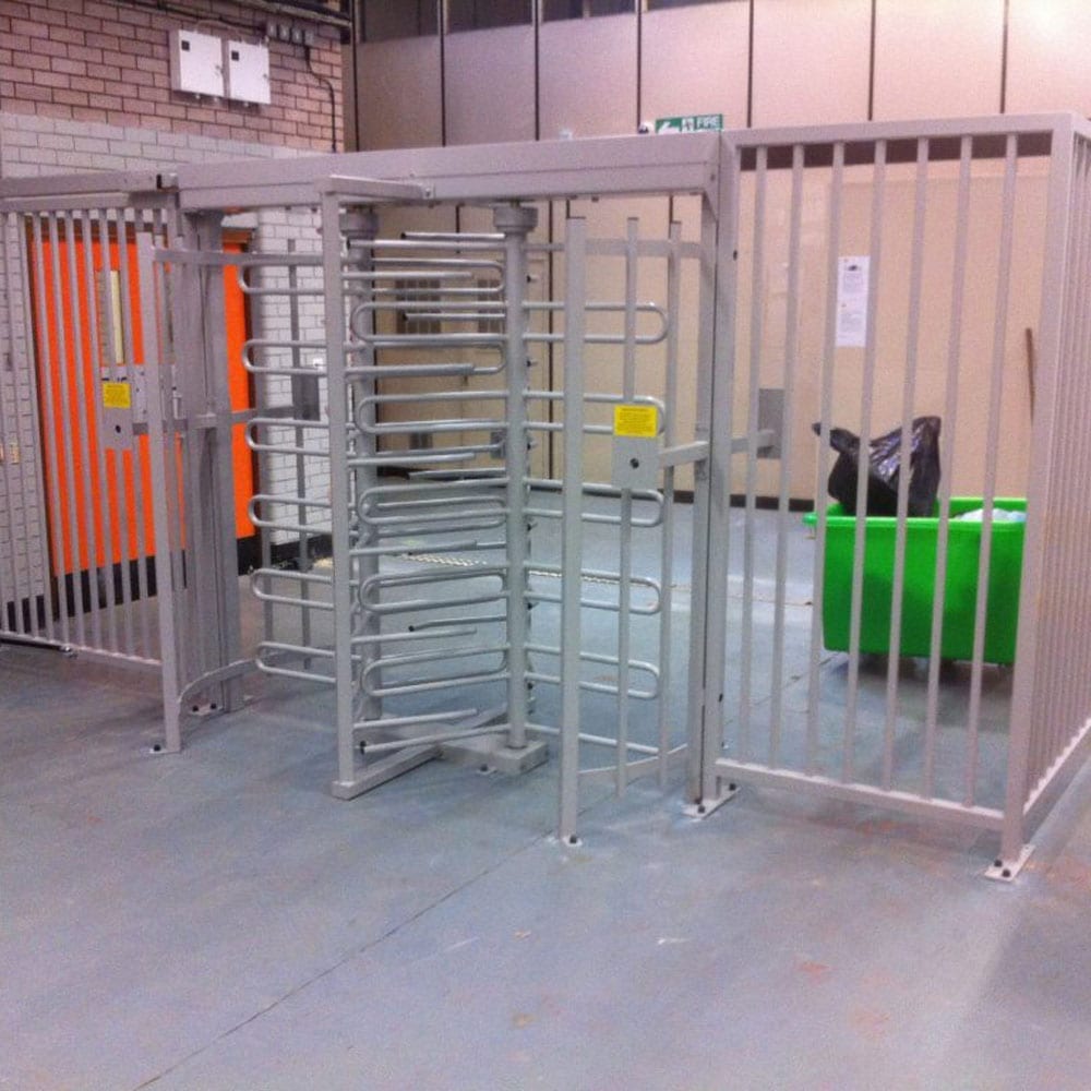 Dalby Full Height Double Turnstile Security Gate