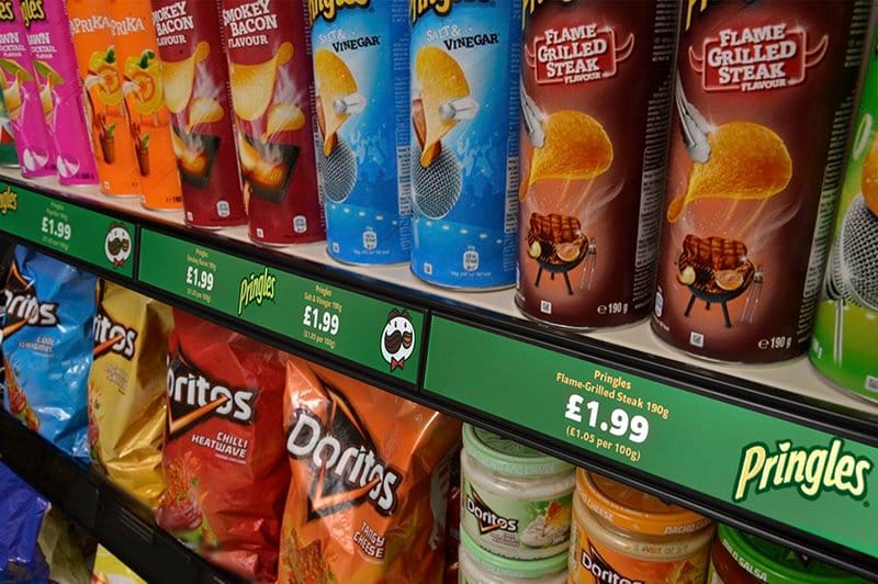 LCD Shelf Edge Touch Screen Displays