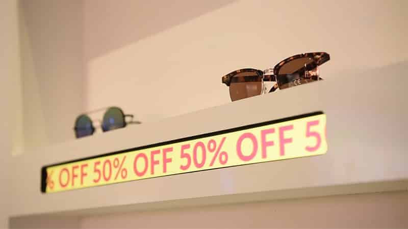 LCD Shelf Edge Touch Screen Displays