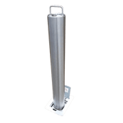 Lift Assisted Telescopic Retractable Bollard | Galvanised or Stainless Steel