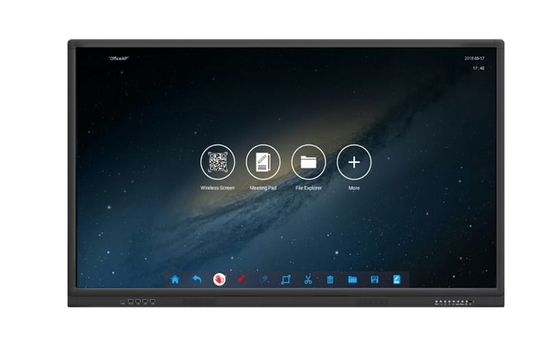 4K Interactive Multi-Touch Whiteboard