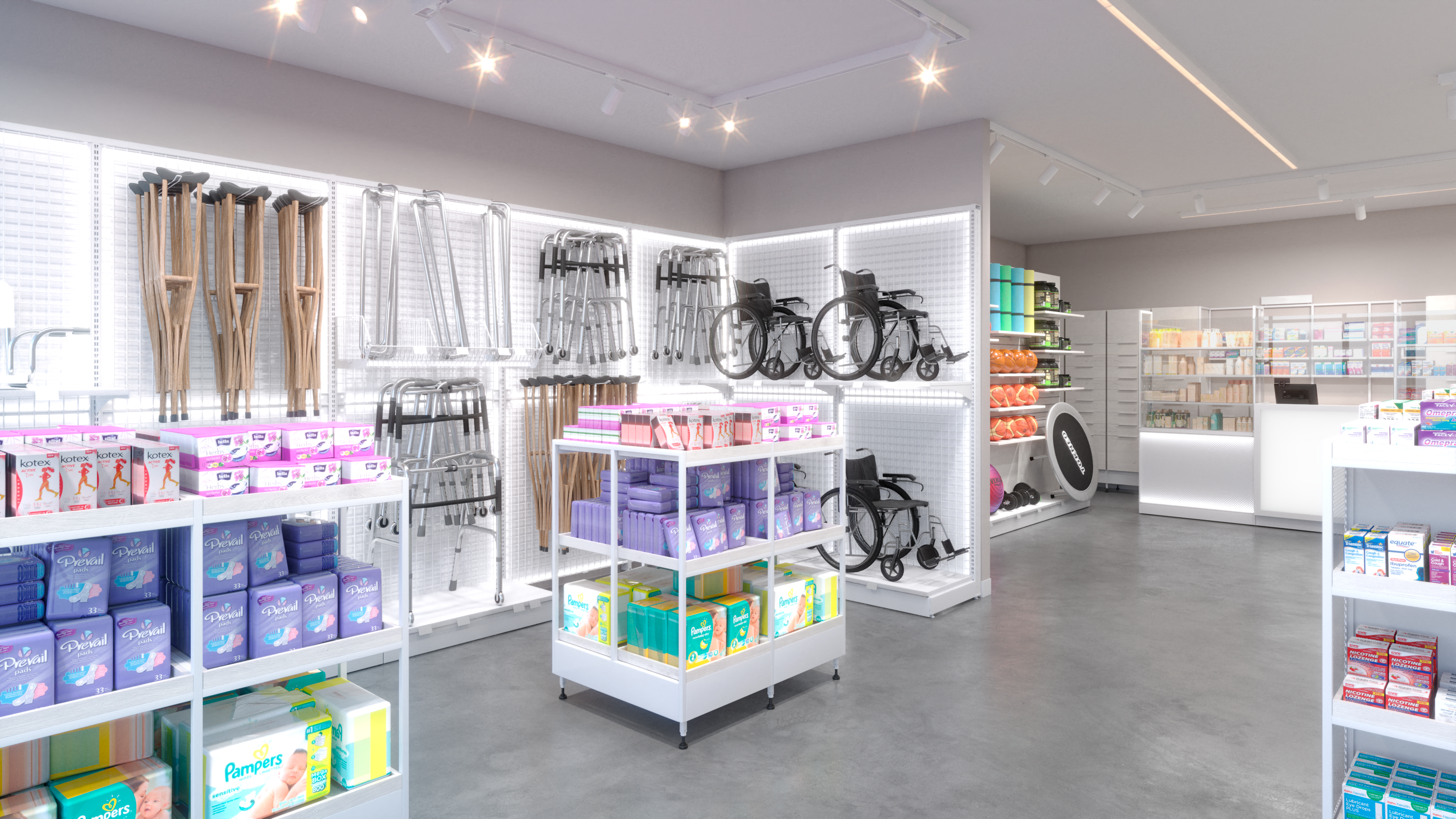 Pharmacy Checkout Zone | By Blencoe