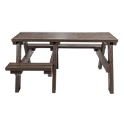 Recycled Plastic Picnic Table with Wheelchair Access