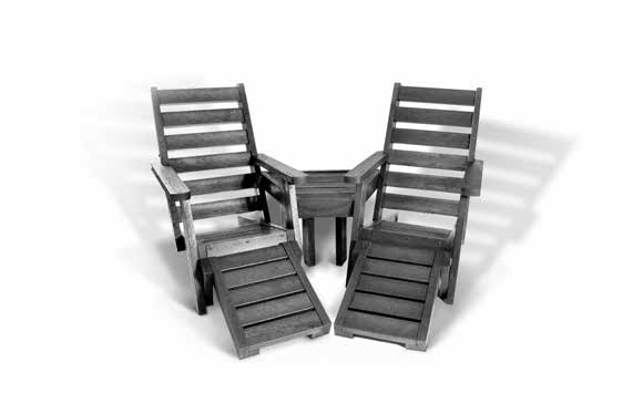 Recycled Plastic Sun Lounger