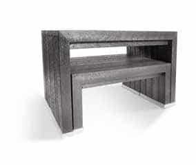 Recycled Plastic Picnic Bench Set