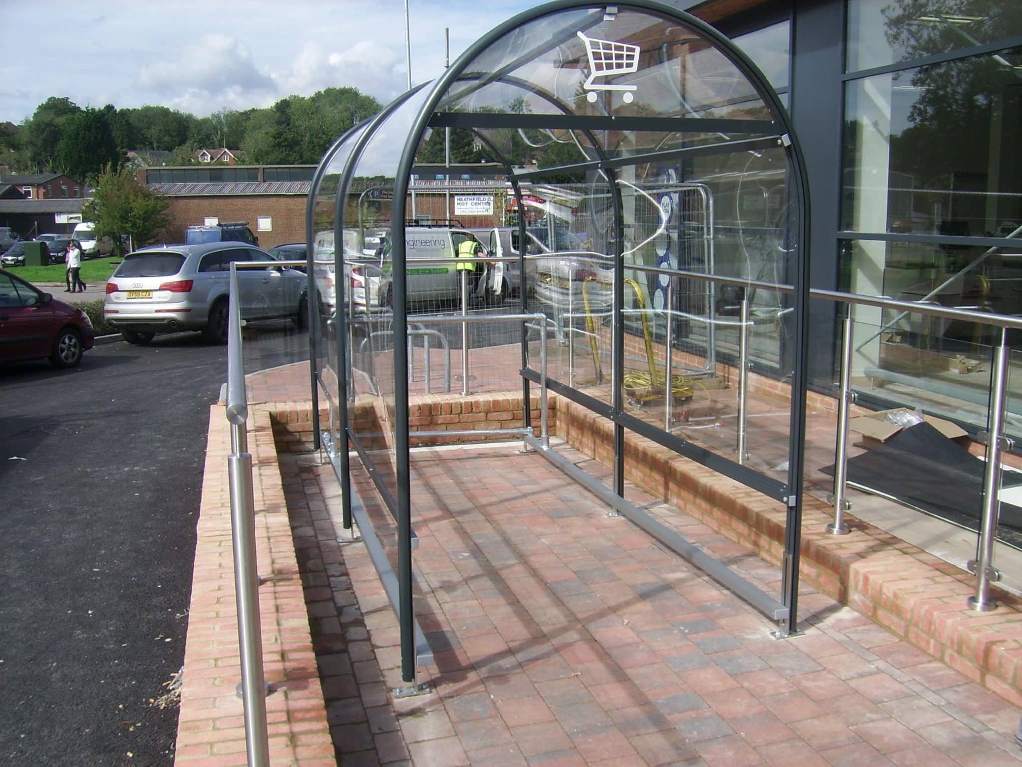 Broughton Shopping Trolley Shelter