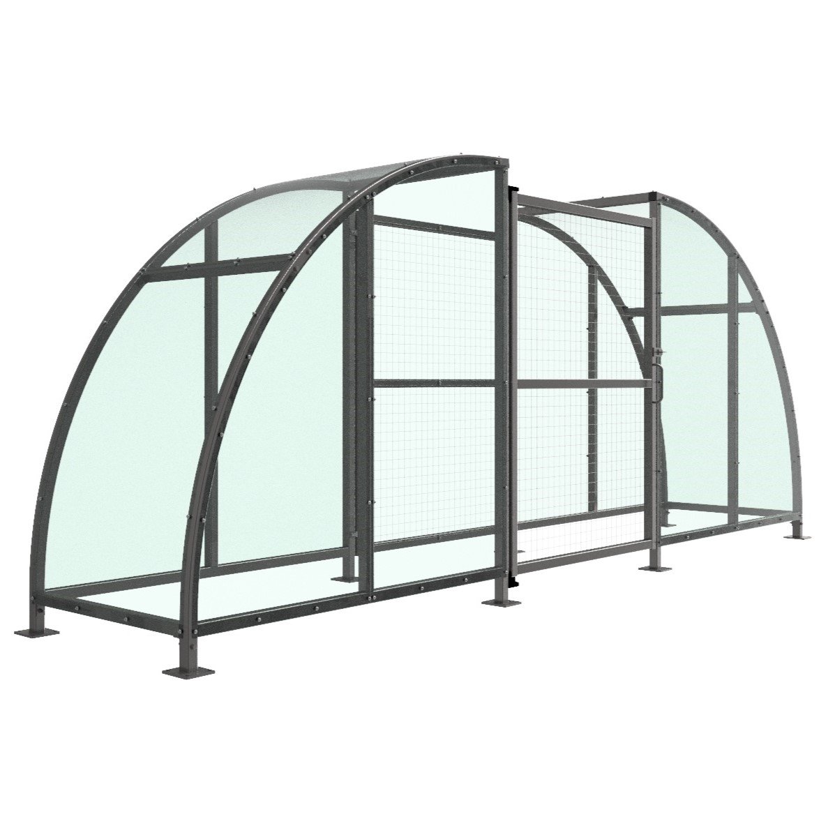 Secure Cycle Compound | Bike Enclosure including Cycles Stands