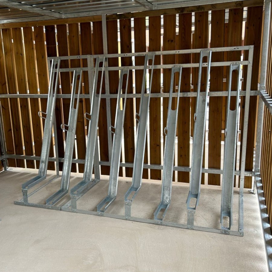 Semi Vertical Cycle Racks | Semi Verts