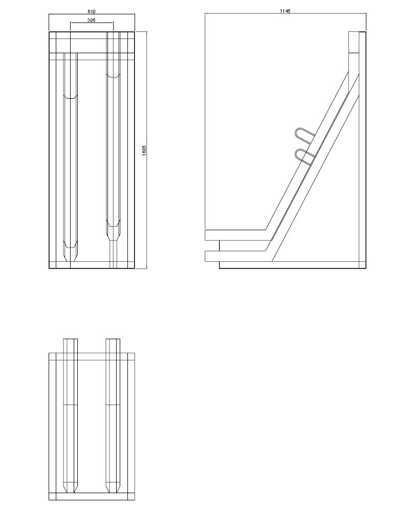 Semi Vertical Cycle Racks | Semi Verts