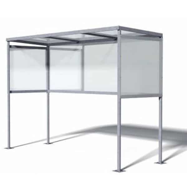 Freestanding Smoking Shelter | Slimline