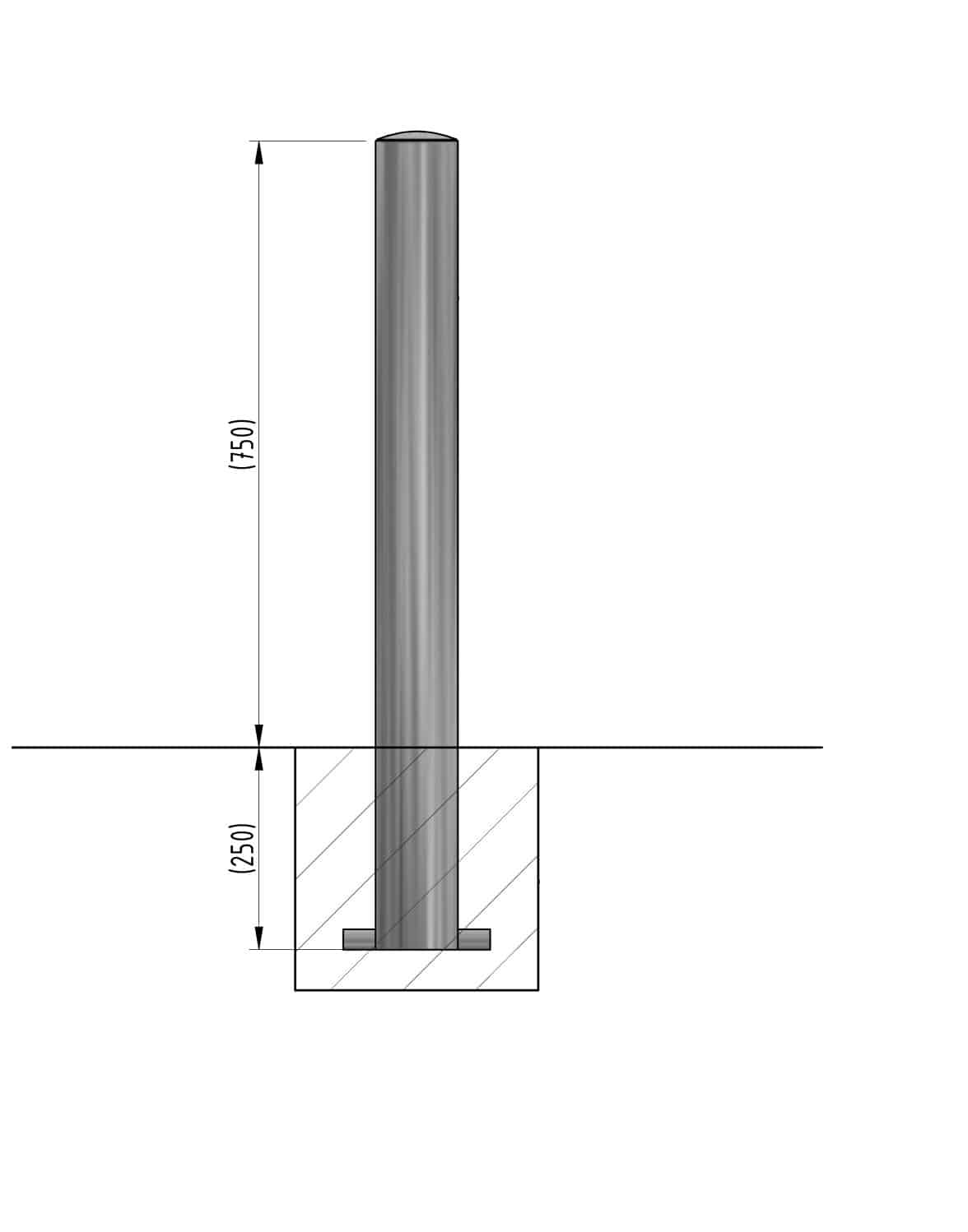 Stainless Steel Bollards 304 Grade