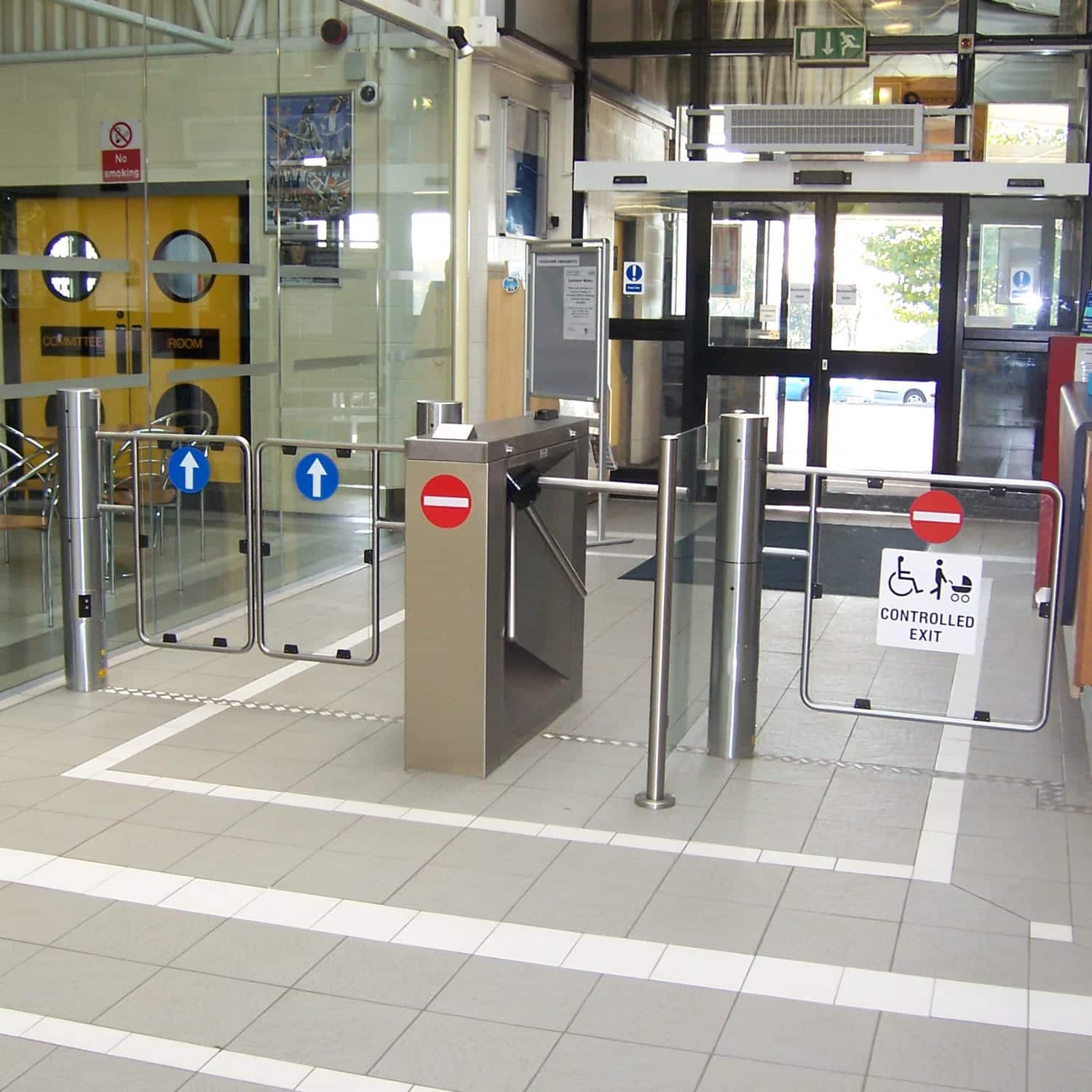 Triflo Console Access Control Half Height Turnstile