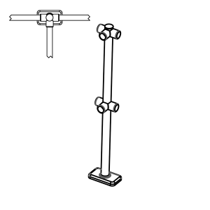 Chrome Barrier Rail BUNDLE