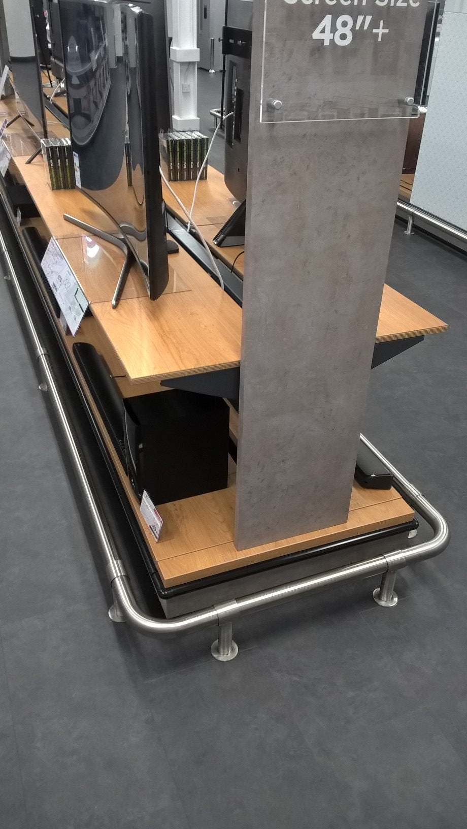 Stainless Steel Bump Rail - ISP Protection Rail