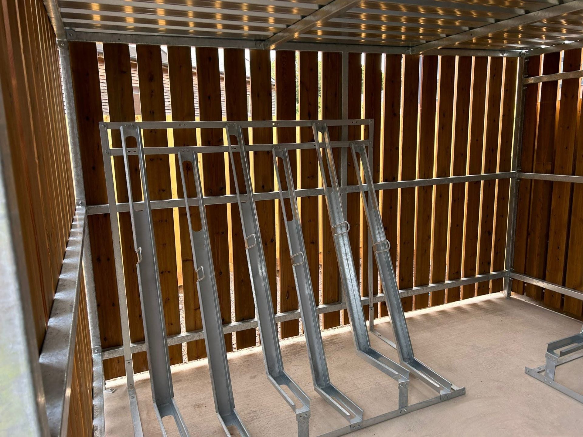 Semi Vertical Cycle Racks | Semi Verts