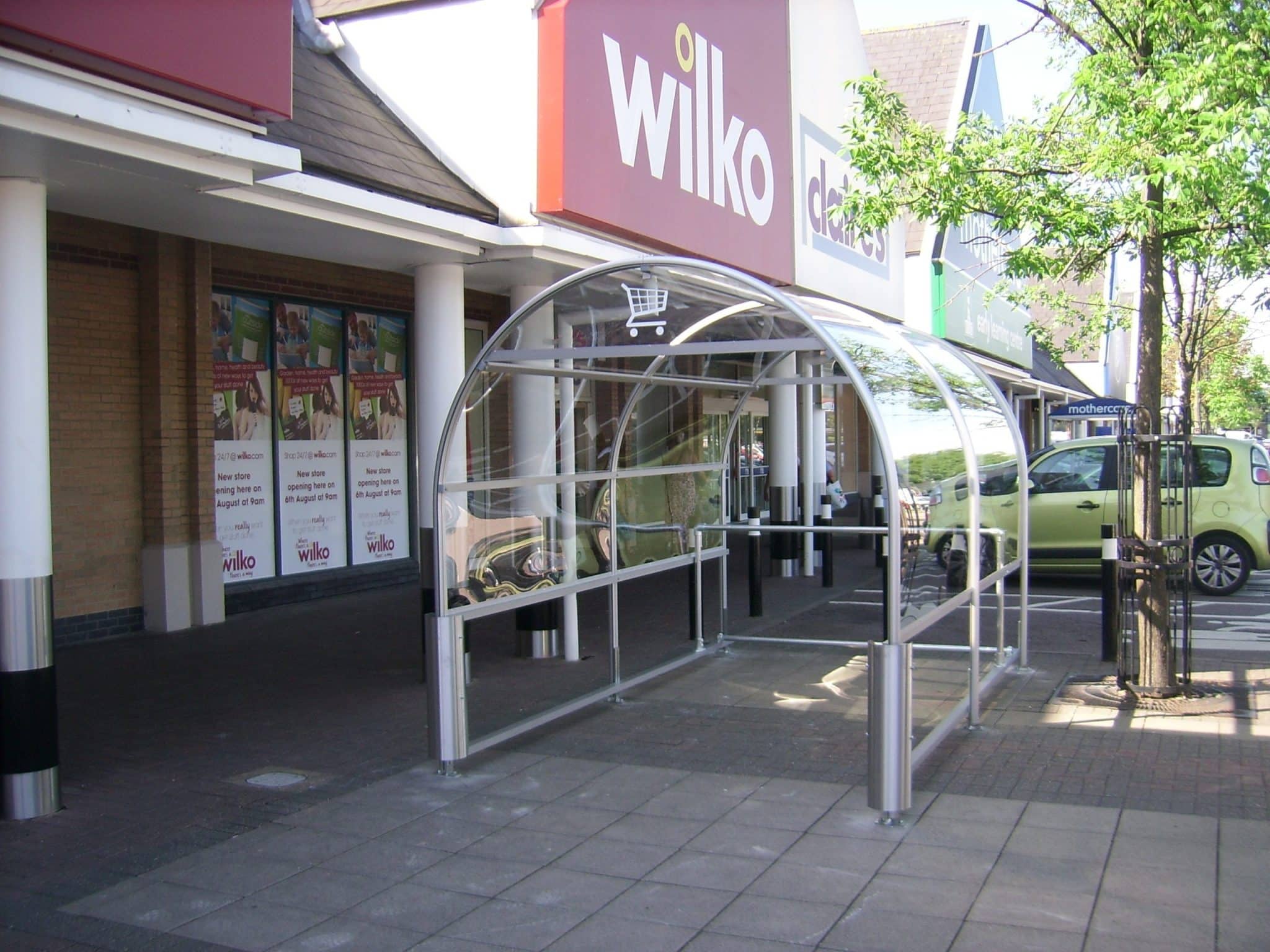 Broughton Shopping Trolley Shelter