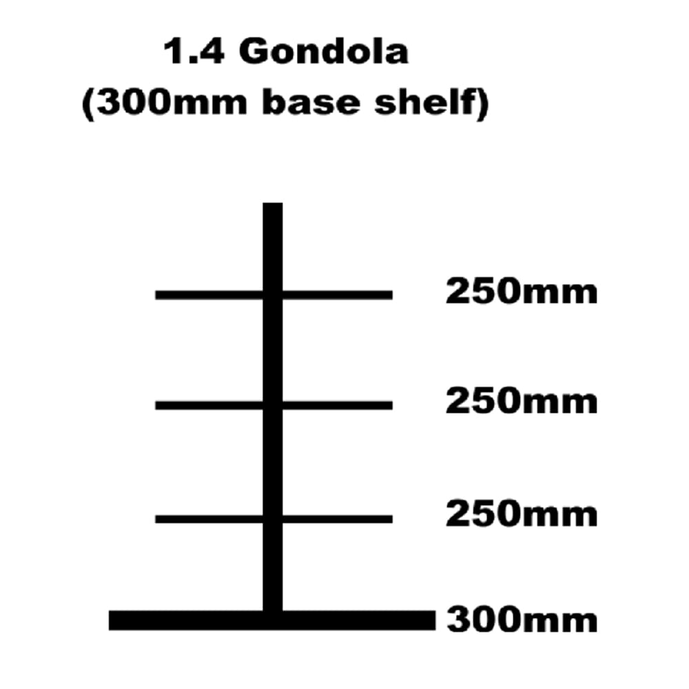 Gondola 300mm base