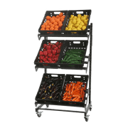 Mobile fruit and vegetable display