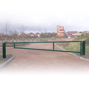 Double leaf swinging access gates